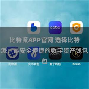 比特派APP官网 选择比特派：最安全便捷的数字资产钱包