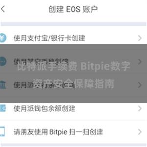 比特派手续费 Bitpie数字资产安全保障指南