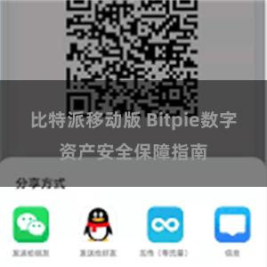 比特派移动版 Bitpie数字资产安全保障指南