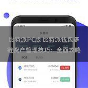 比特派PC版 比特派钱包多链资产管理技巧：全面攻略