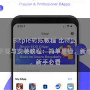 Bitpie转账教程 比特派钱包下载与安装教程：简单易懂，新手必看