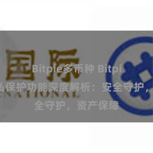 Bitpie多币种 Bitpie钱包隐私保护功能深度解析：安全守护，资产保障