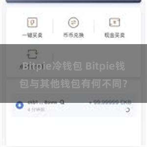 Bitpie冷钱包 Bitpie钱包与其他钱包有何不同？