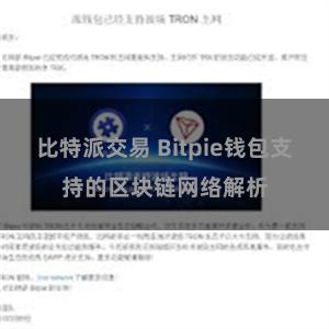 比特派交易 Bitpie钱包支持的区块链网络解析