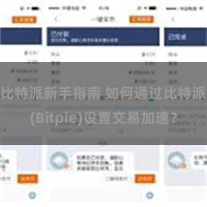 比特派新手指南 如何通过比特派(Bitpie)设置交易加速？