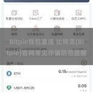 Bitpie钱包直连 比特派(Bitpie)官网常见诈骗防范提醒