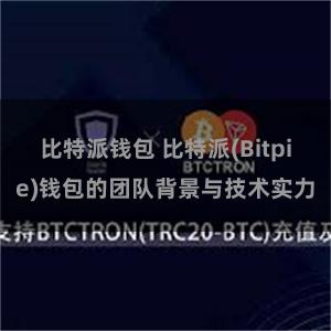 比特派钱包 比特派(Bitpie)钱包的团队背景与技术实力